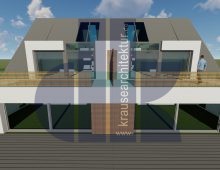 Neubau 2023-Hannover Doppelhaus mit 4 WE-Planung (Baubeginn 2024)