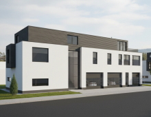 Neubau 2026 Langenhagen Bürogebäude mit Werkstatt: Planung