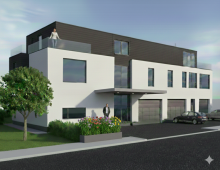 Neubau 2026 Langenhagen Bürogebäude mit Werkstatt: Planung